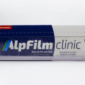 Filme PVC Esticável Alpfilm Clinic Trilho 280mm x 300m – Caixa com 6 Rolos