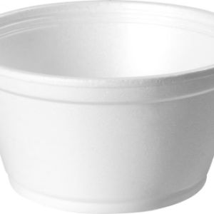 Pote térmico de isopor 240ml Copobras PT240 pacote com 50 unidades